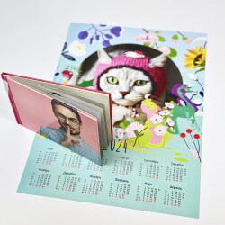 Фотокнига премиум в твердой обложке 18*13 на 10 разворотов