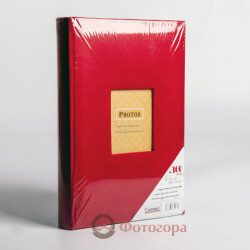 Albonny APV-2232-100-R фотоальбом замшевый красный с кармашками 300 фото