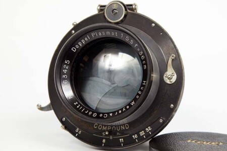 Объектив Doppel Plasmat 5,5/36 cm Hugo Meyer & Co. Gorlitz (24x30 см)