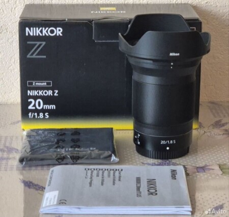 Объектив Nikon Z 20 mm 1.8 S