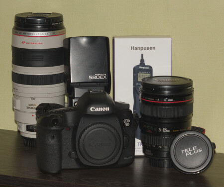 Canon EOS 5D Mark III с приблудами