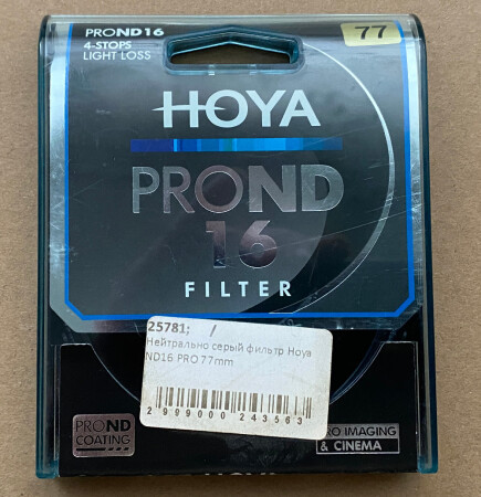 Фильтр HOYA ND 77mm, 72mm
