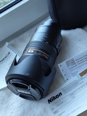 Объектив Nikkor 70-200mm f/2.8G ED AF-S VR II