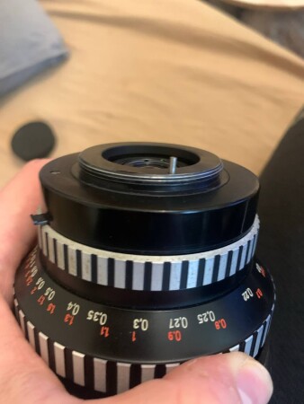 Carl Zeiss Jena Flektogon 20mm f/4 (M42), версия Zebra