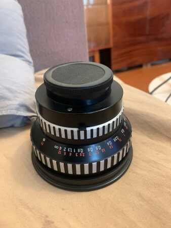 Carl Zeiss Jena Flektogon 20mm f/4 (M42), версия Zebra