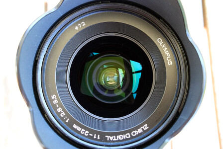Olympus Zuiko Digital 11-22 с адаптером Micro 4/3