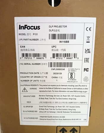 Проектор InFocus P131 IN116BB