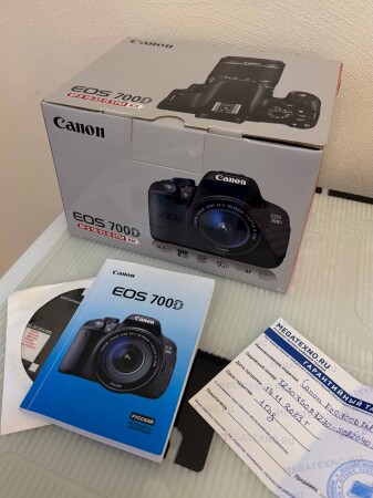 Фотоаппарат Canon eos 700d с объективом