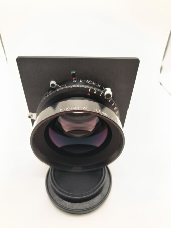 Объектив Nikon nikkor-W 300mm 1:5.6 + copal 3