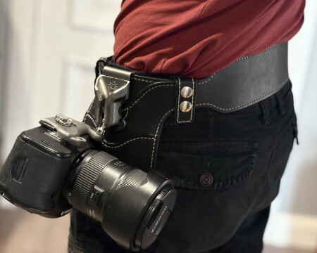 разгрузка Spider Holster PRO на две камеры, кожаная.