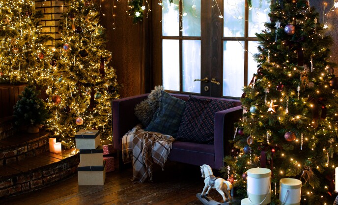 4 Сапфир Новогодний декор