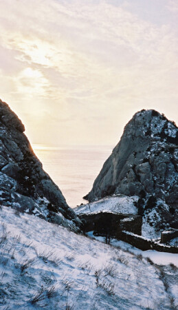 Закат на море
