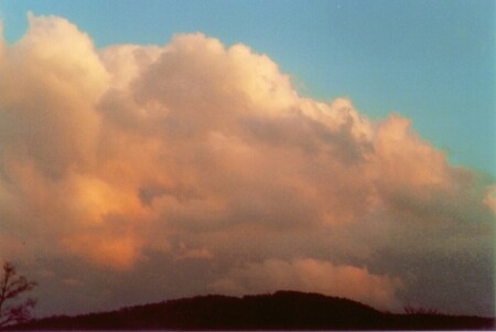 Закат с обратной стороны