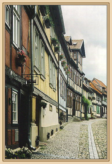 Quedlinburg, старые улочки. /5