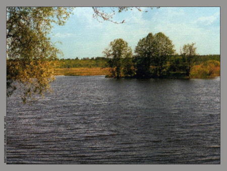 На реке