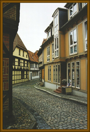 Quedlinburg, старые улочки. /6