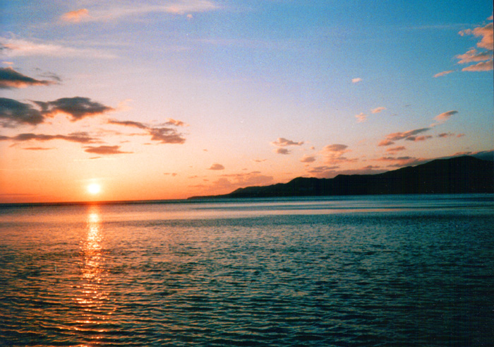 Закат на Чёрном море