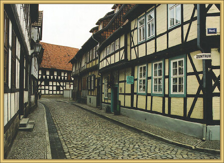 Quedlinburg, старые улочки. /7