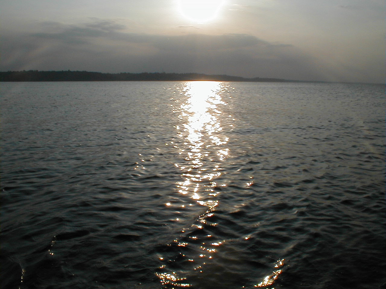 Закат На Киевском Водохранилище