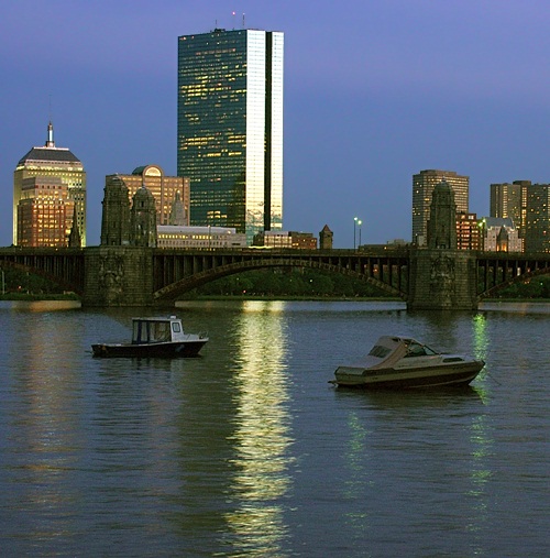 Charls River at Night