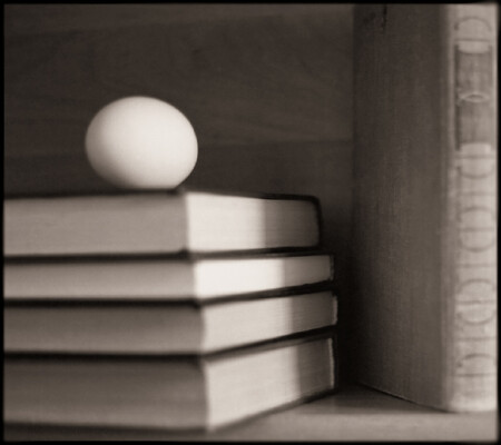 Nature Morte 3143 (Книги, Яйцо)