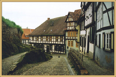 Quedlinburg, старые улочки/9