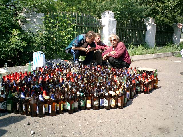 Попили пивка...