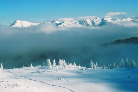 Альпы, выше облаков