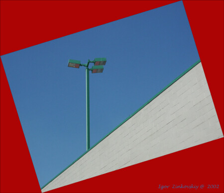 Город.Простые линии.