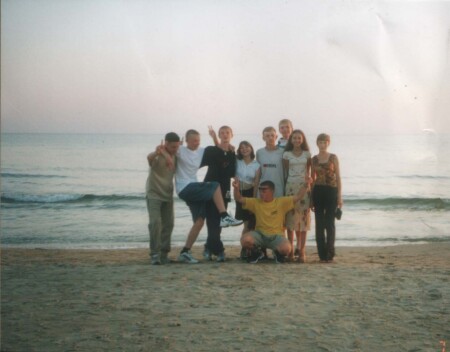 На берегу чёрного моря