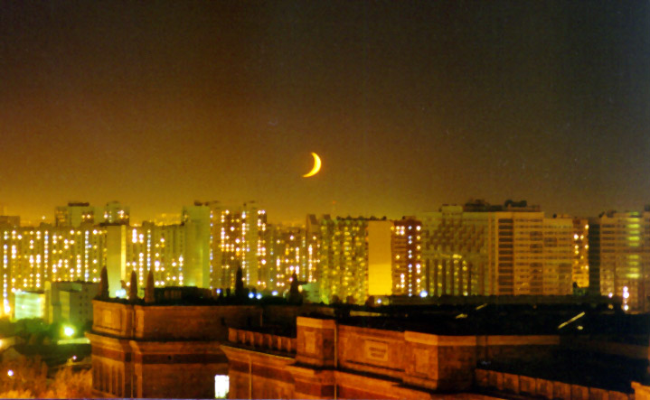 Заход Луны