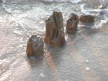 Старые сваи