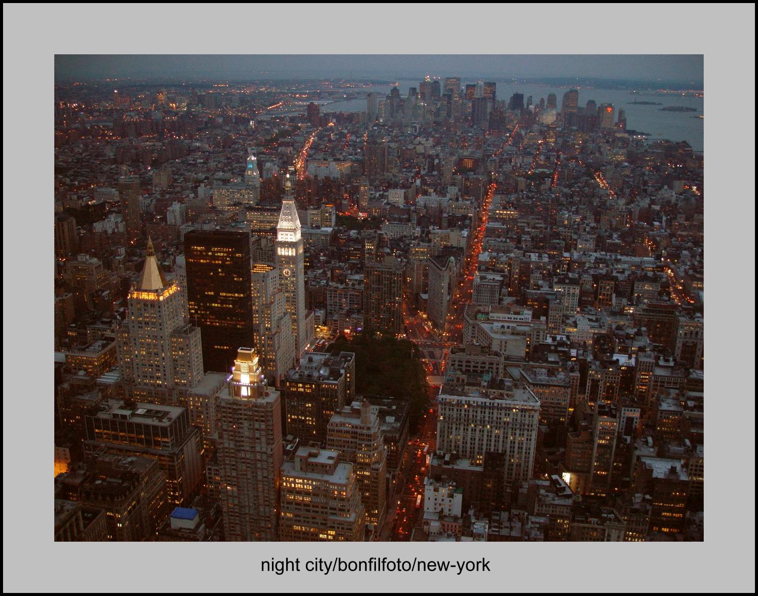 ОГНИ ГОРОДА/NEW-YORK/