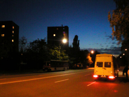 Ночью в Киеве тепло и спокойно