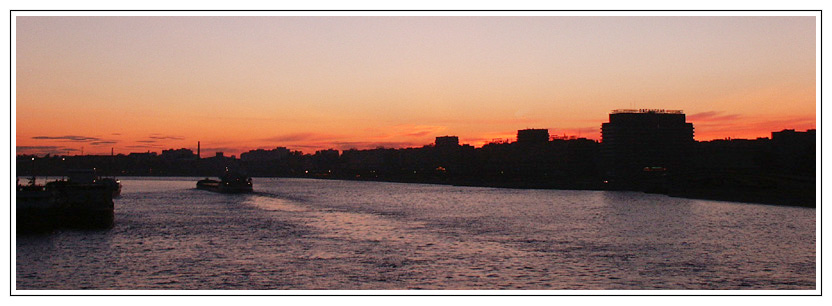 Городской рассвет
