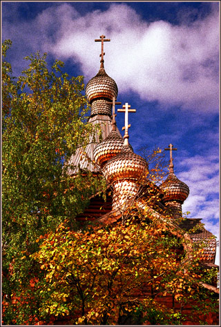 Блеск деревянных куполов