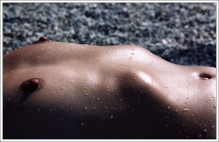 On the beach