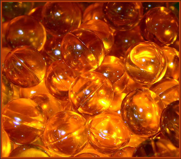 Sparkling balls