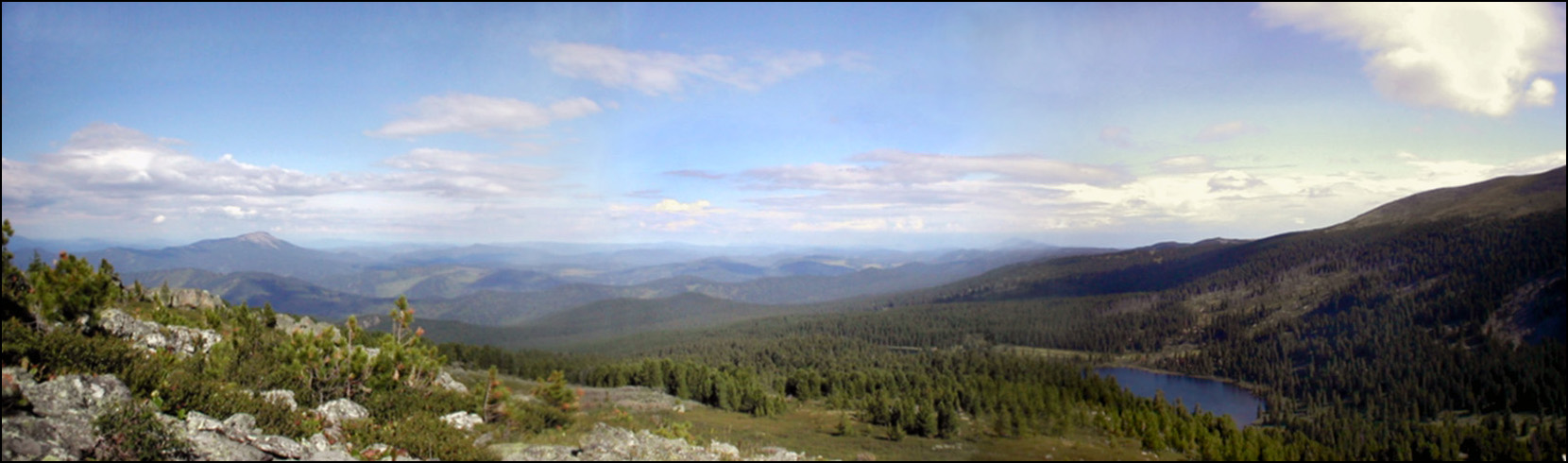 Панорама гор