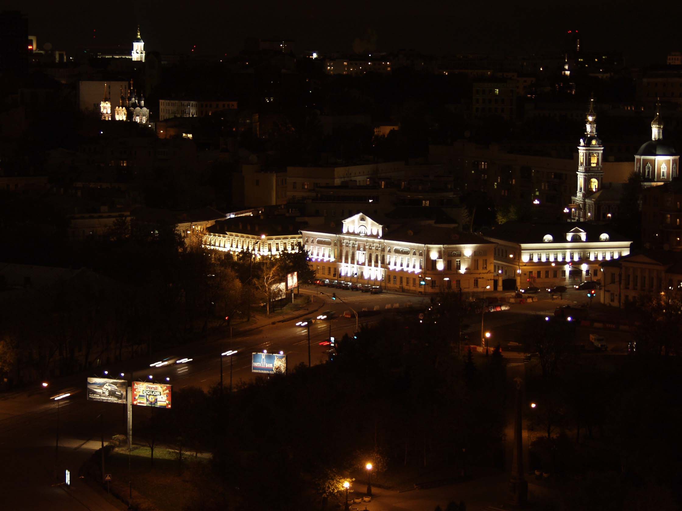 Ночная Москва
