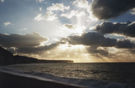 Заходящее Солнце