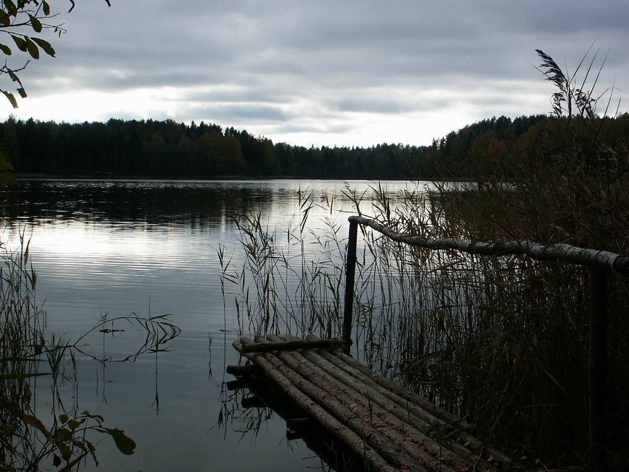 озёра Валдая, озеро Велия, осень