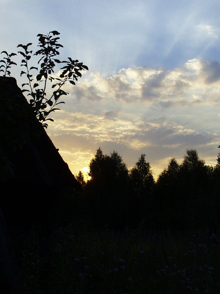 Закат в Мещере