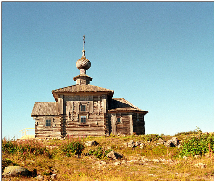 Храм на Заячьем острове.