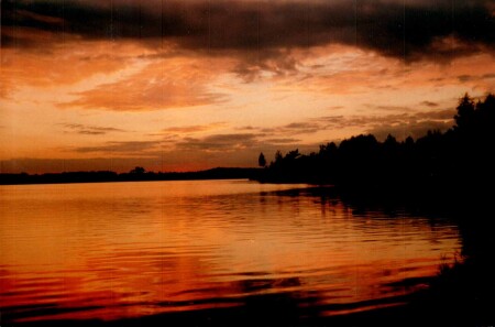 закат под Питером