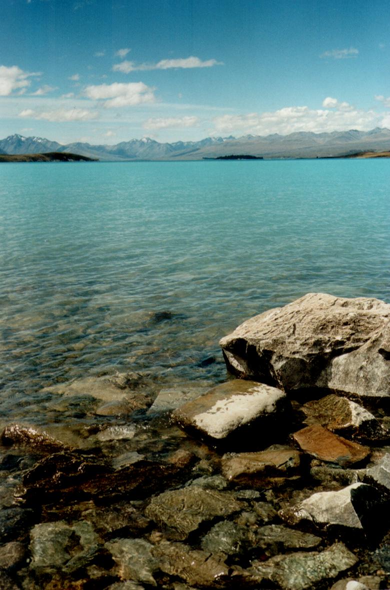 Прозрачные воды озера Tekapo