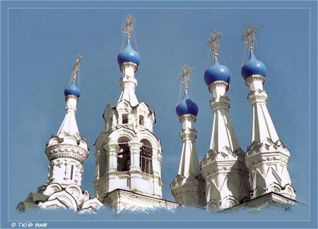 Бело-голубая симфония