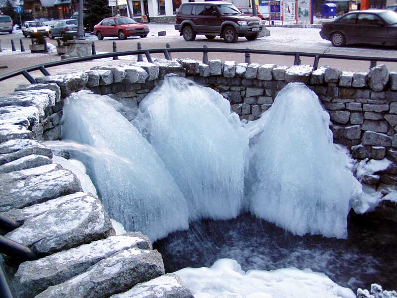 Мороз, солнце и вода.