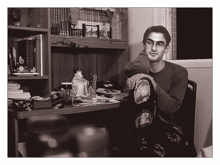 Davidas McYearn at home.