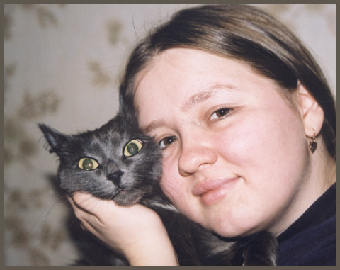 Вот такой тебя люблю я... а кошку жалко:)